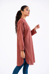 Les23-1145-"1Pc Yarn Dyed Shirt"