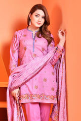 Printed & Embroidered Suit