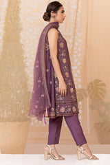 Dyed,Embroidered & Embellished 2pc suit
