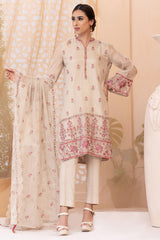 Embroidered & Embellished 2PC Suit