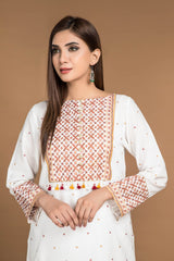 Dyed & Embroidered Shalwar