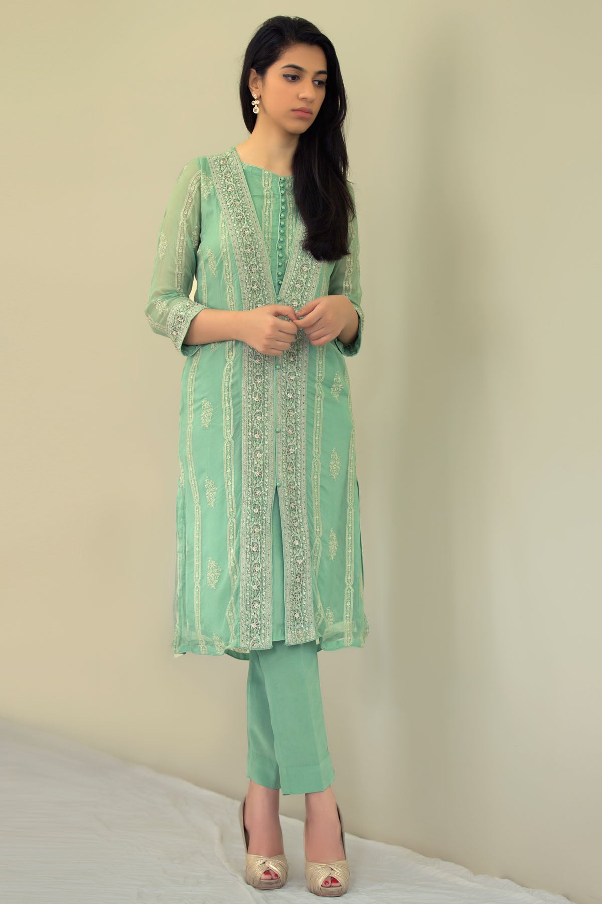 Formal Gown Shirt with Trouser 1496