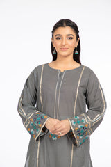 1Pc Digital Printed & Embroidered Shirt