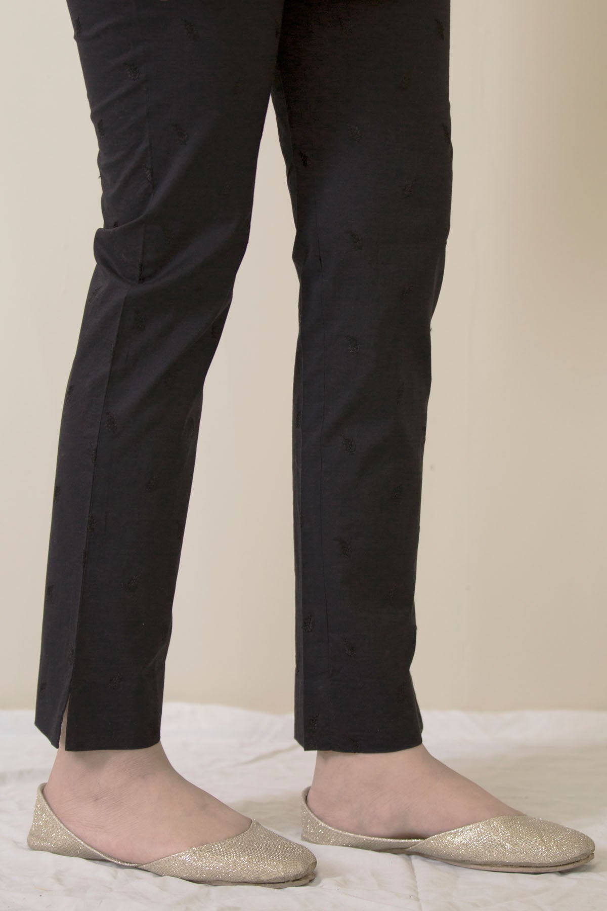 Embroidered Trouser